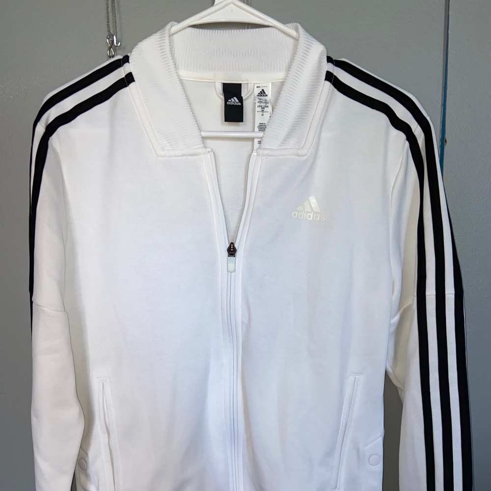 Adidas zip up sweatshirt